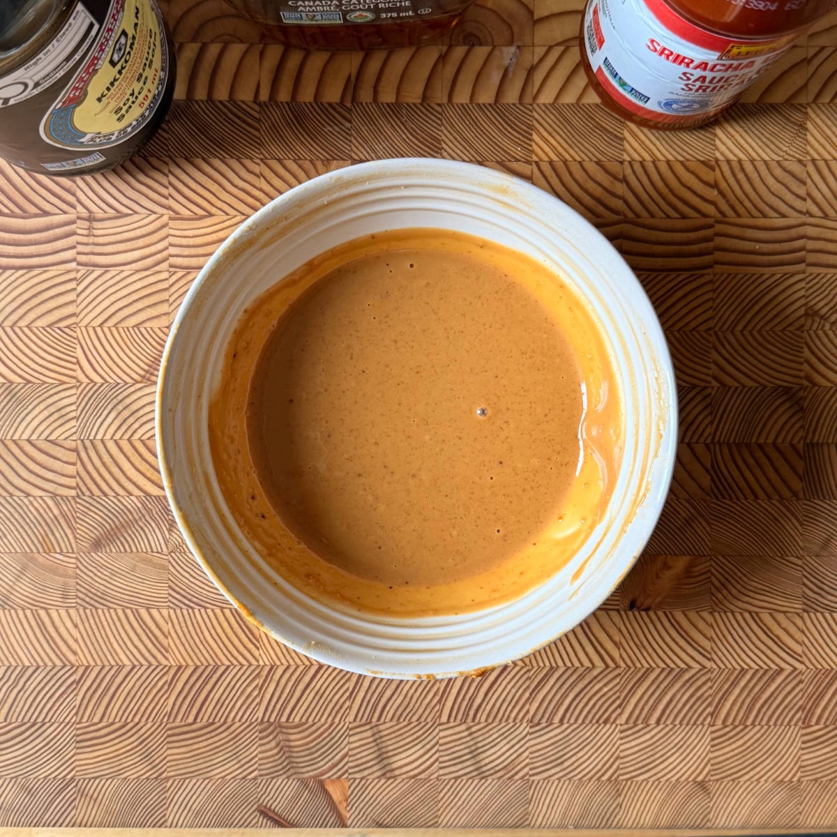 peanut soy sauce for ground beef bowls